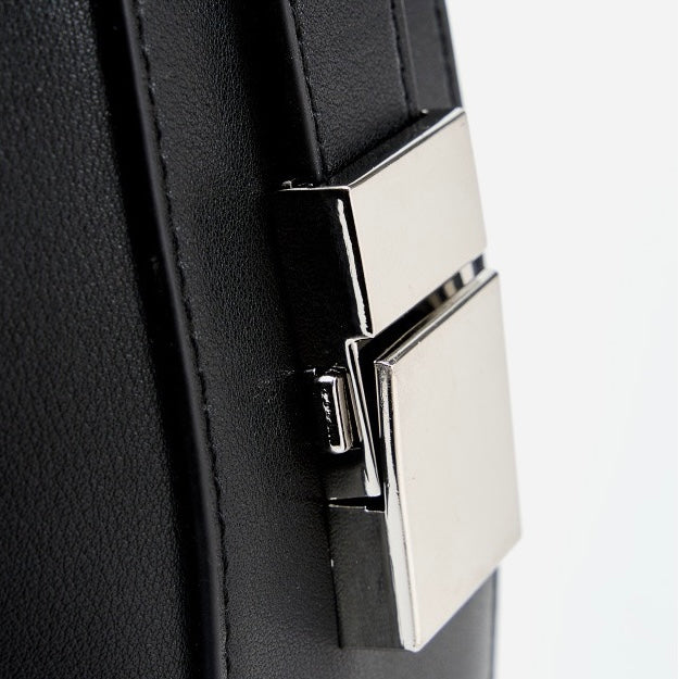 Genuine Leather Crescent Underarm Shoulder Handbag | Effortless Minimalist Elegance