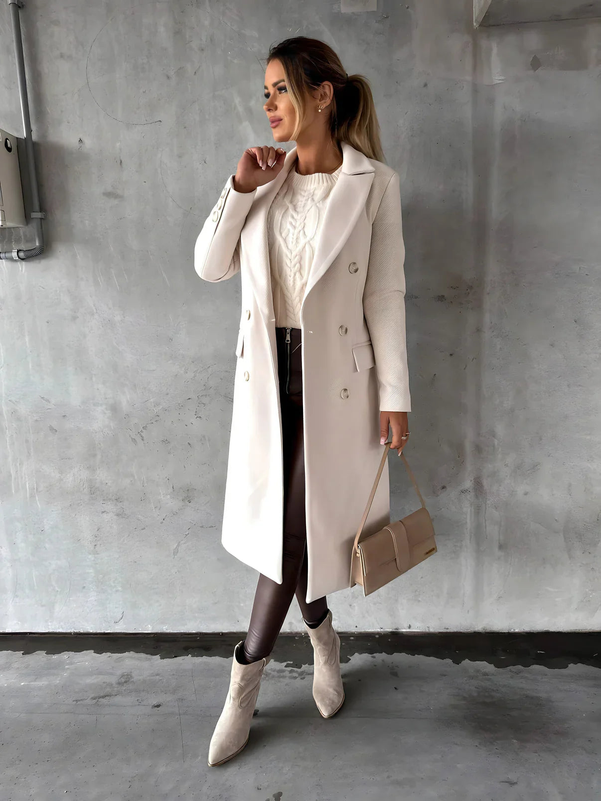 Laura Elegant Winter Coat | Effortless Warmth And Quiet Luxury