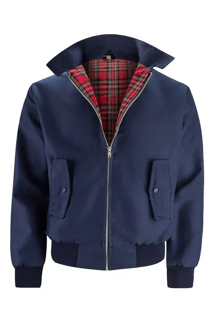 Men’s Retro Bomber Jacket | Tartan Heritage Modern Attitude