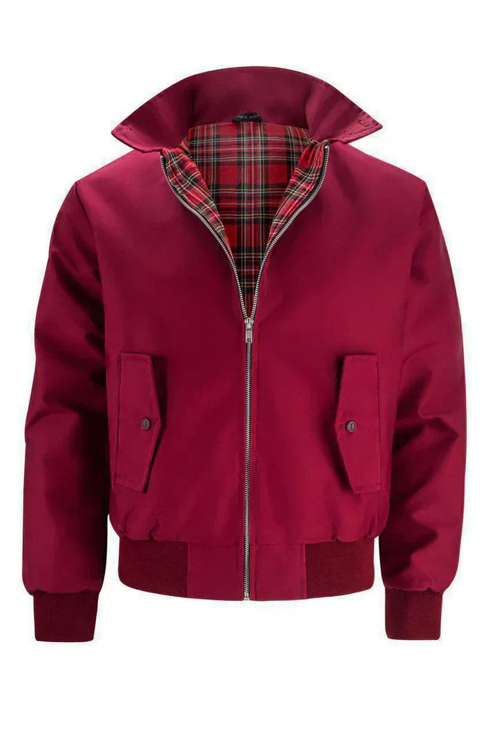Men’s Retro Bomber Jacket | Tartan Heritage Modern Attitude