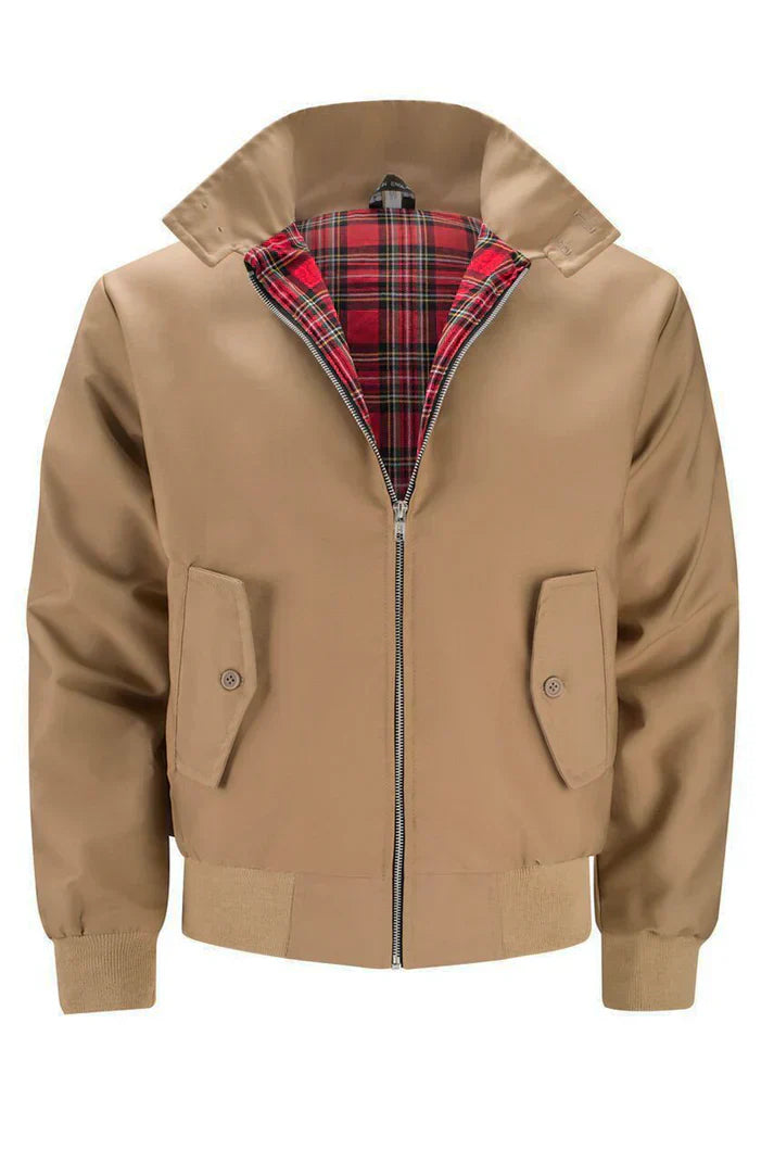 Men’s Retro Bomber Jacket | Tartan Heritage Modern Attitude