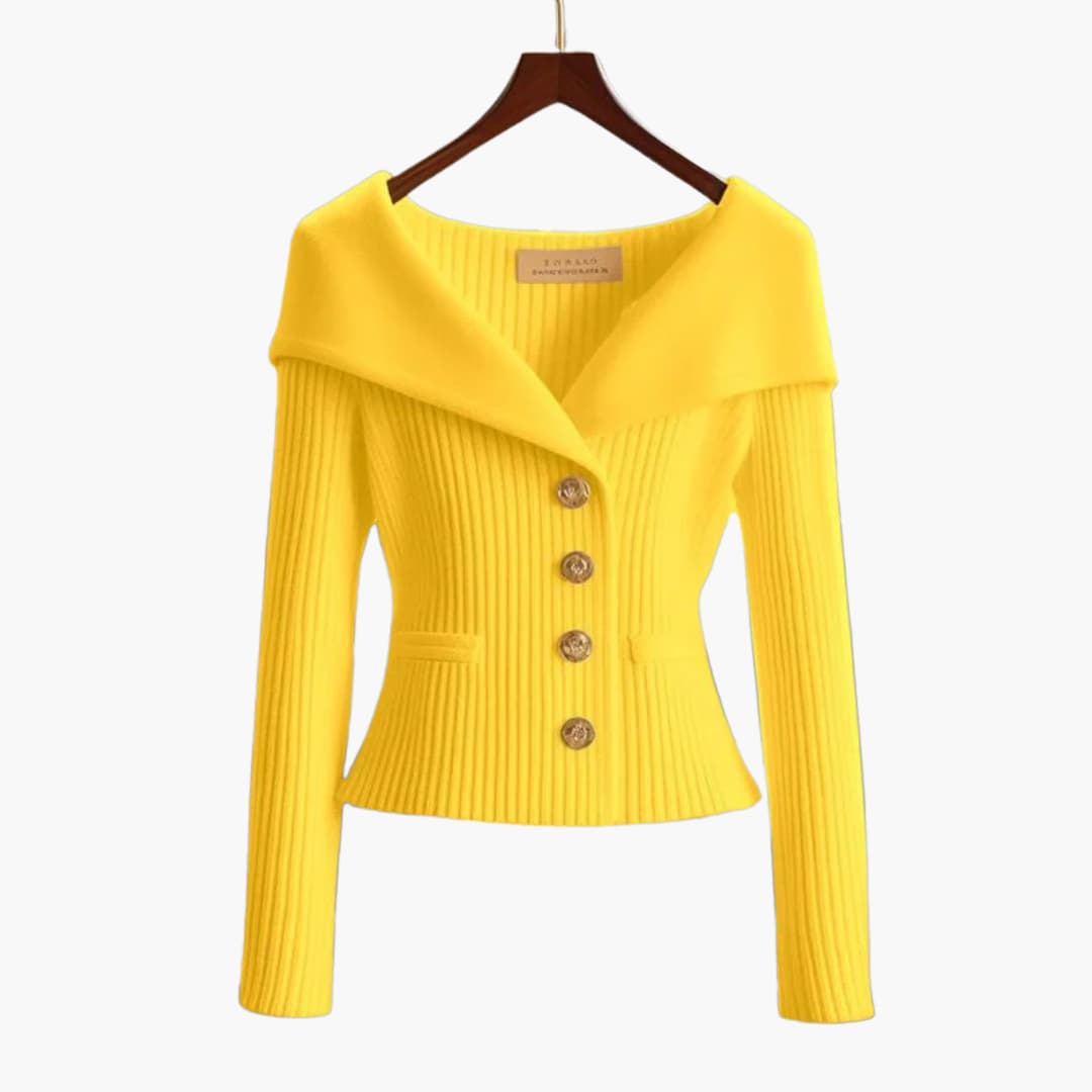 Ribbed Knit Button-Up Cardigan | Effortless Everyday Elegance