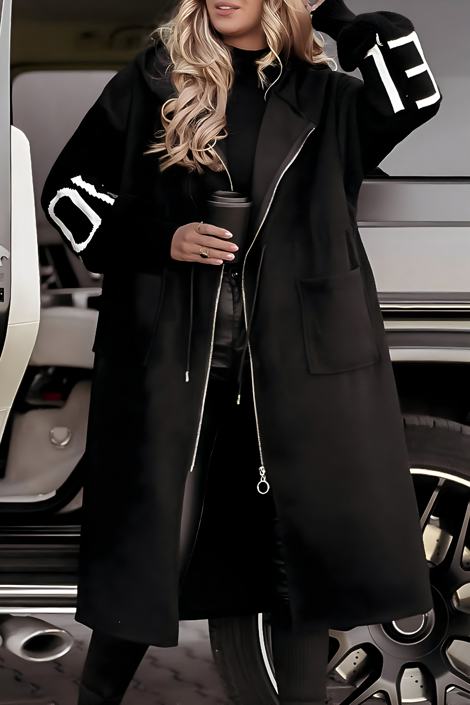 Elegant Hooded Coat | Quiet Luxury Day To Night Layering