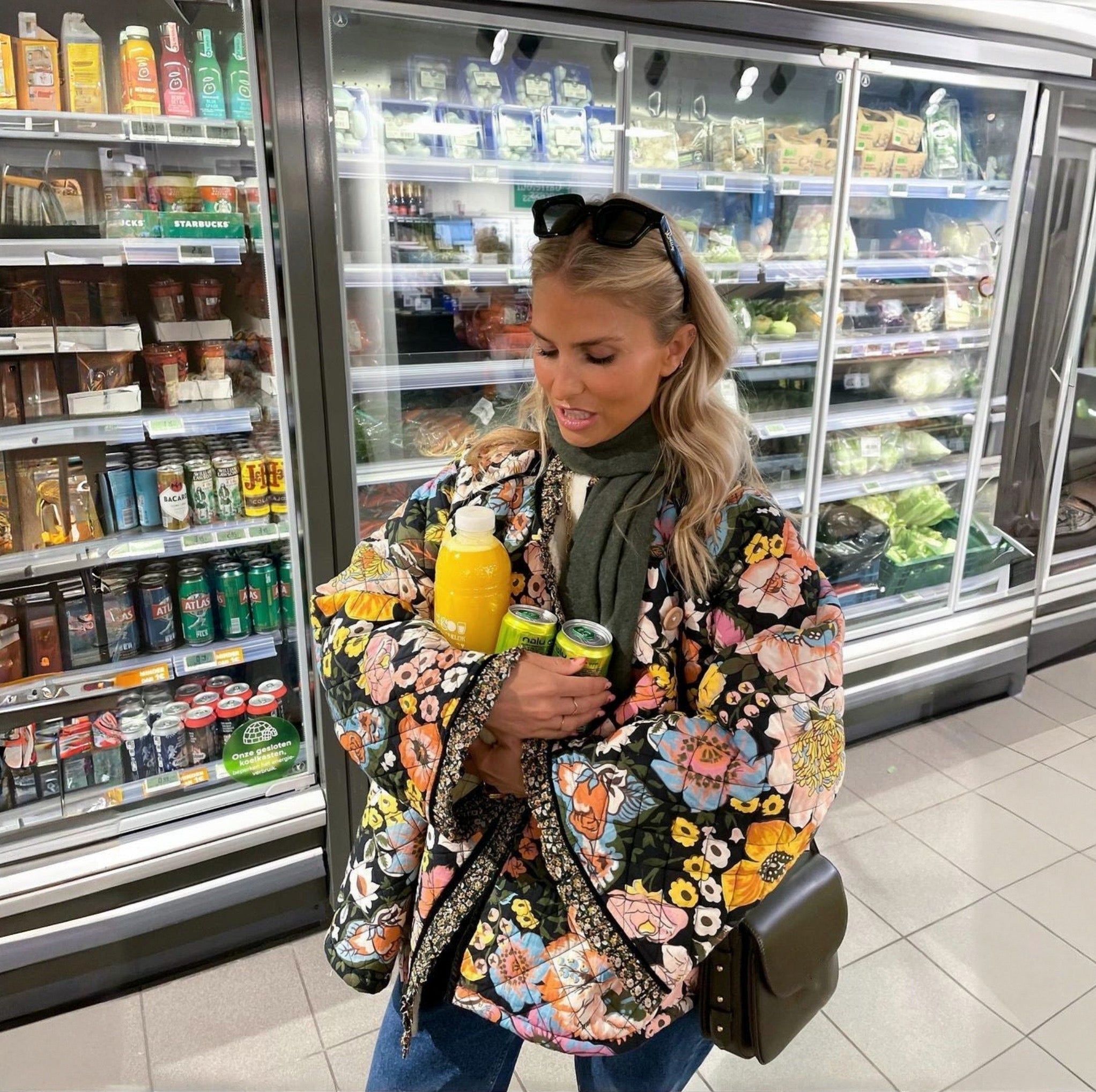 Floral Print Jacket | Quiet Botanical Elegance