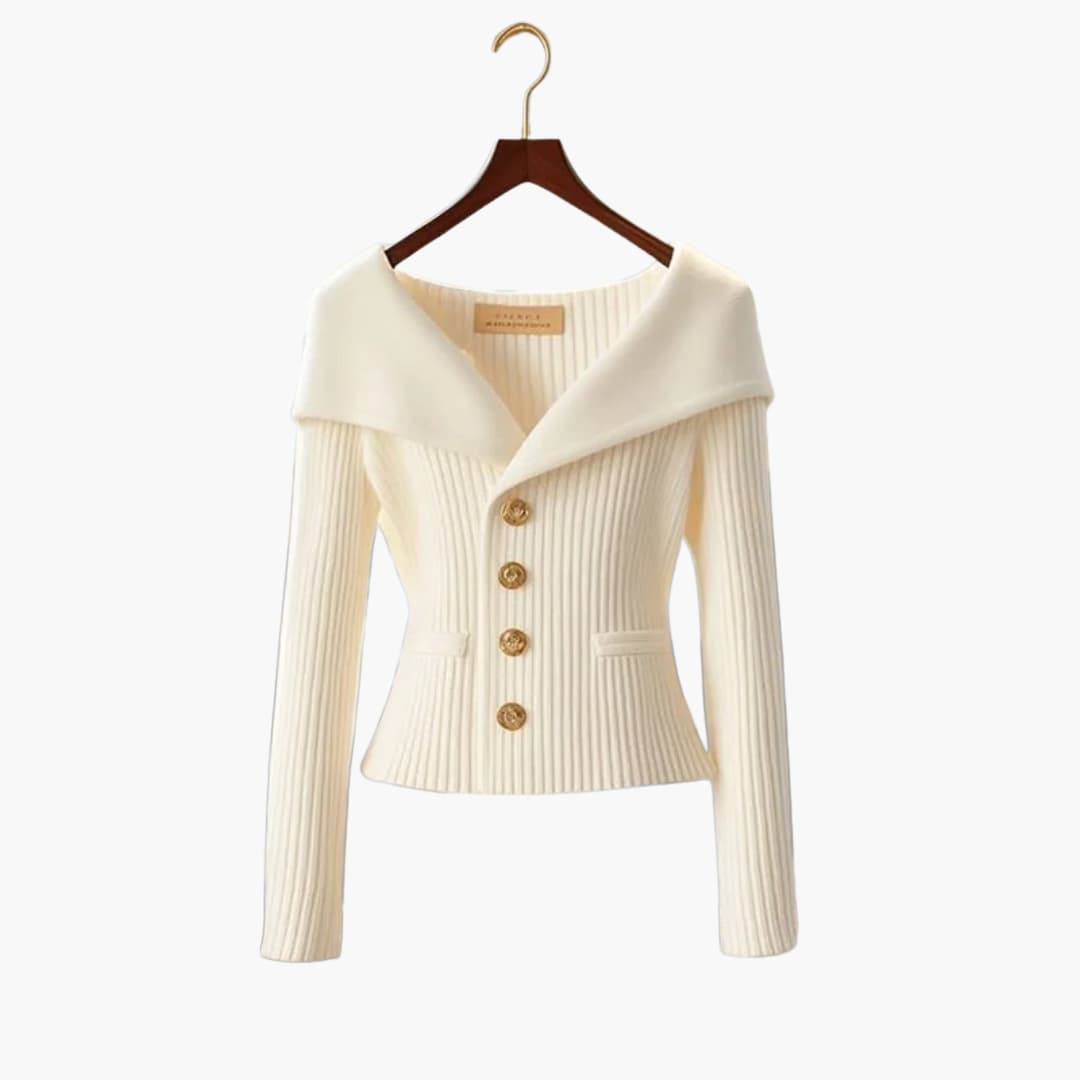 Ribbed Knit Button-Up Cardigan | Effortless Everyday Elegance