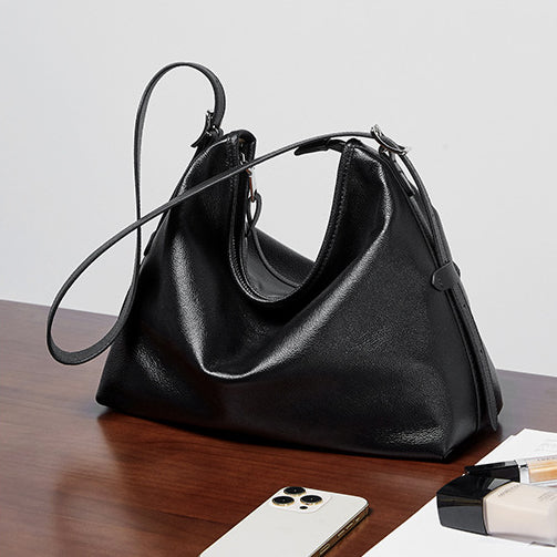 Women's Retro Genuine Leather Shoulder Bag | Effortless Elegance