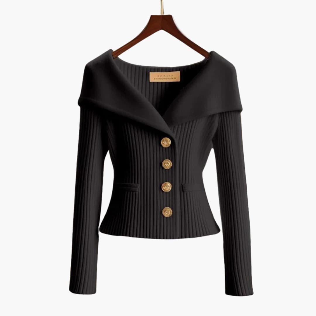 Ribbed Knit Button-Up Cardigan | Effortless Everyday Elegance