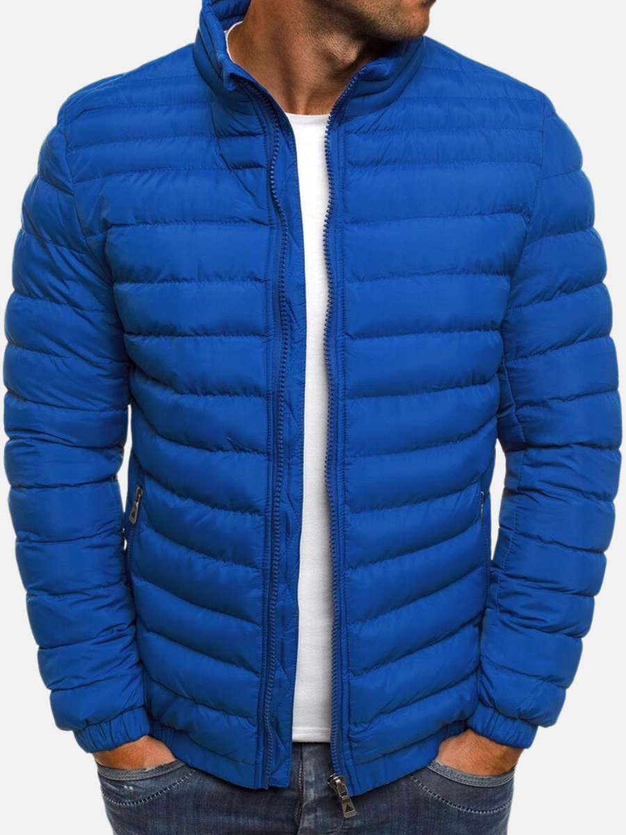 Men’s Quilted Puffer Jacket | Refined Urban Cold Weather Warmth