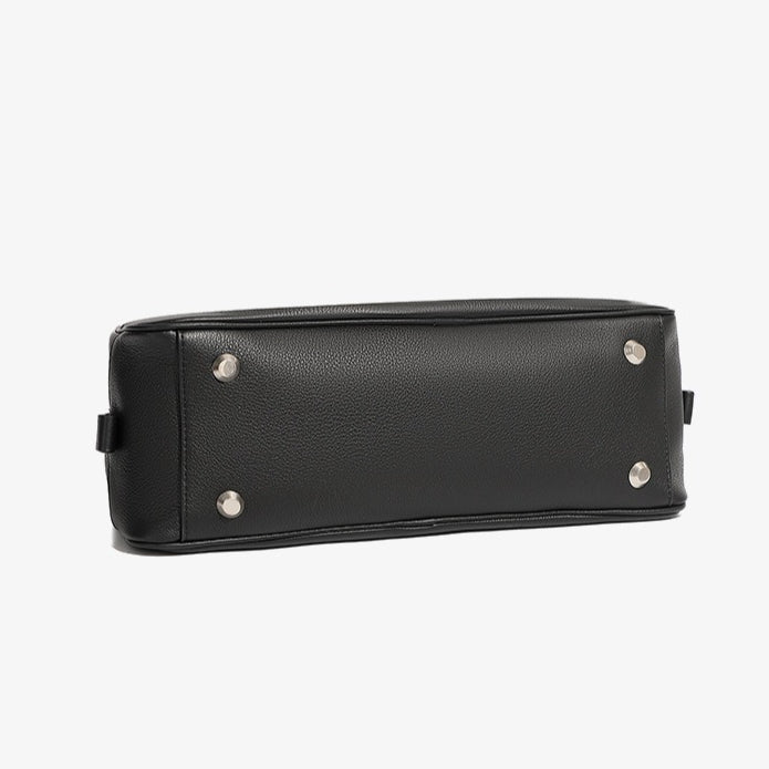 Women’s Genuine Pebbled Leather Shoulder Handbag | Effortless Everyday Elegance