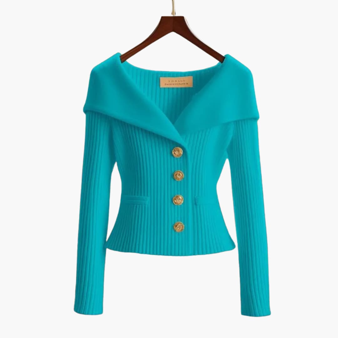 Ribbed Knit Button-Up Cardigan | Effortless Everyday Elegance