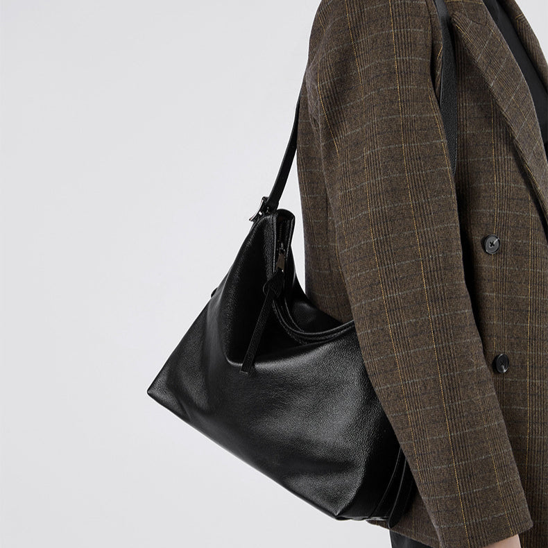 Women's Retro Genuine Leather Shoulder Bag | Effortless Elegance