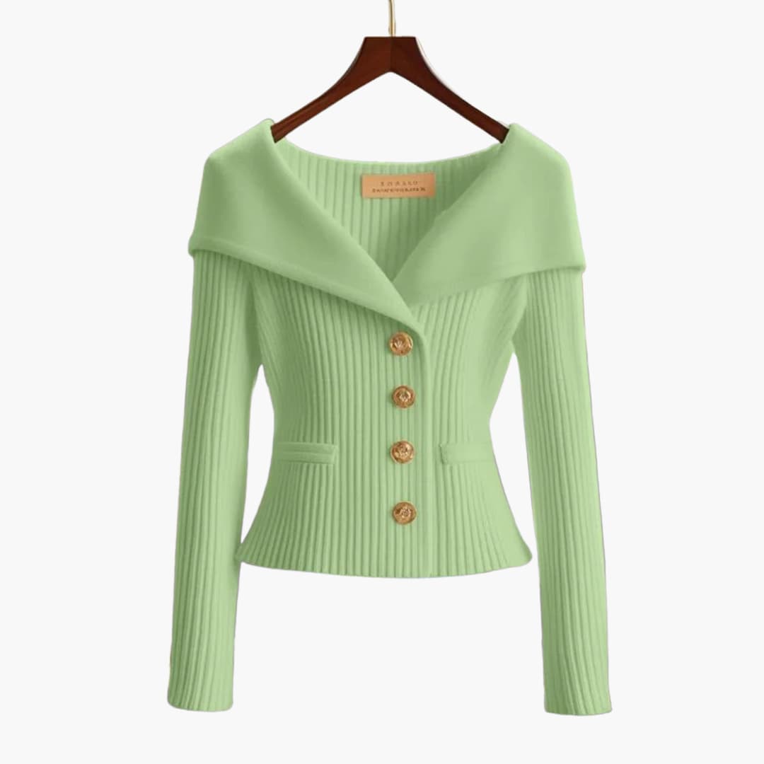 Ribbed Knit Button-Up Cardigan | Effortless Everyday Elegance