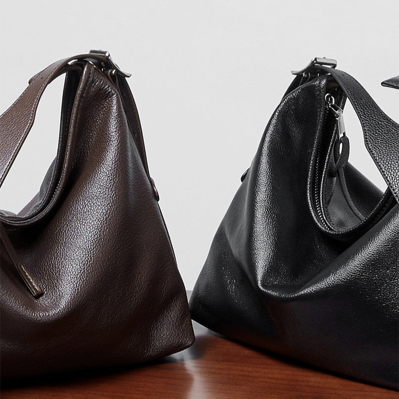 Women's Retro Genuine Leather Shoulder Bag | Effortless Elegance
