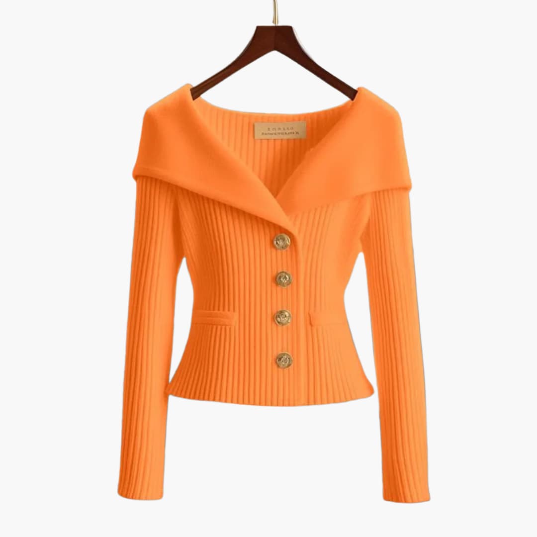 Ribbed Knit Button-Up Cardigan | Effortless Everyday Elegance