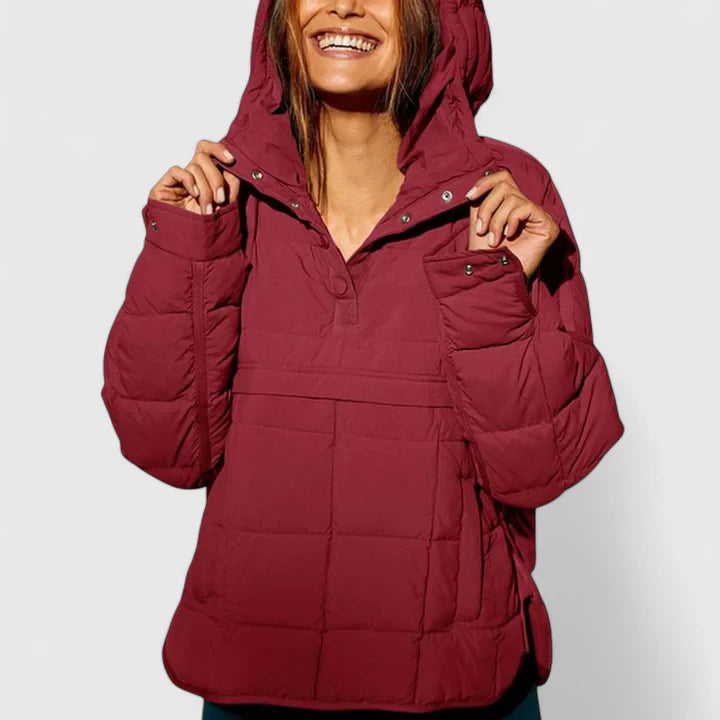 Waterproof Quilted Oversized Jacket | Effortless Warmth for Rainy Days