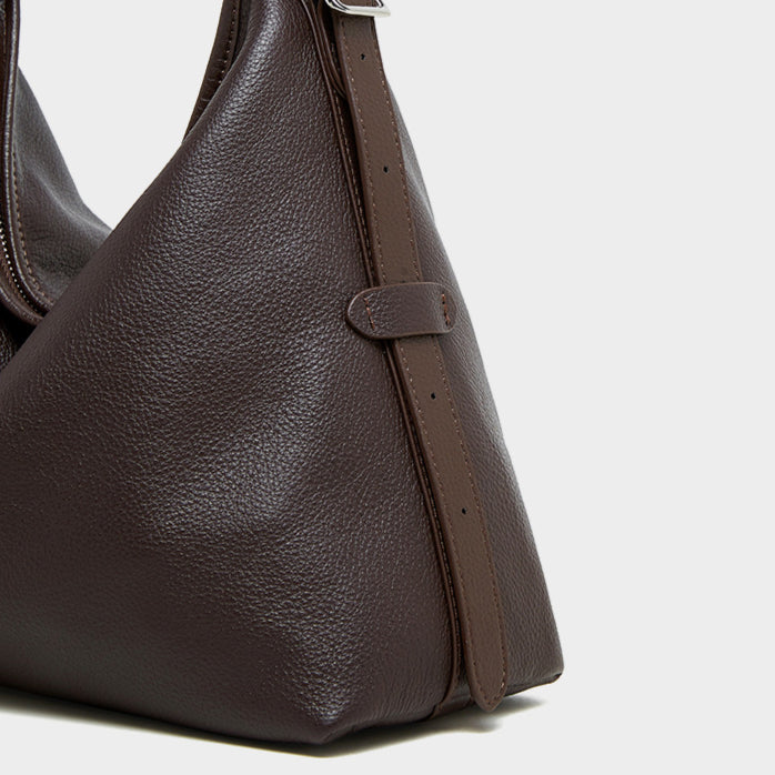 Women's Retro Genuine Leather Shoulder Bag | Effortless Elegance