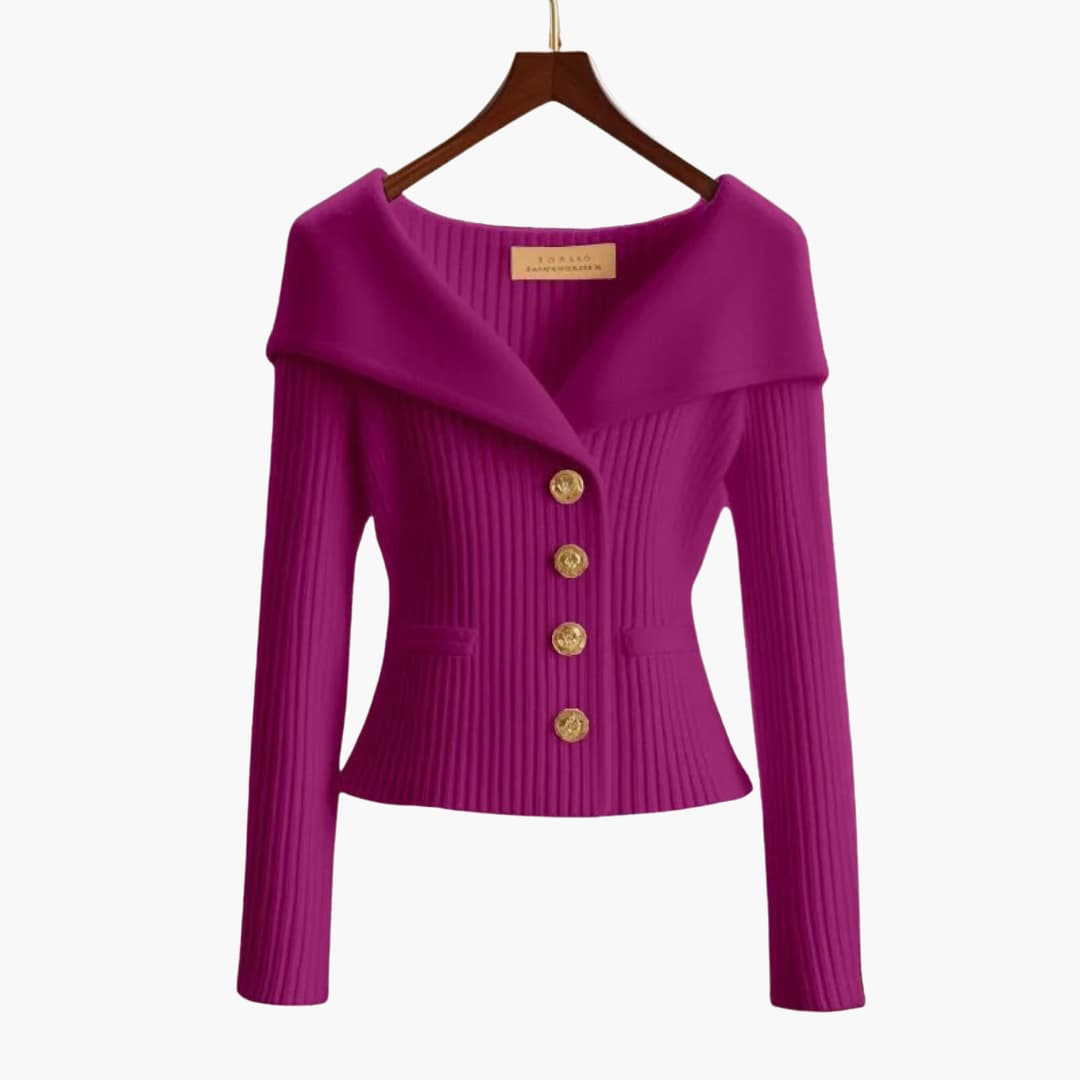 Ribbed Knit Button-Up Cardigan | Effortless Everyday Elegance