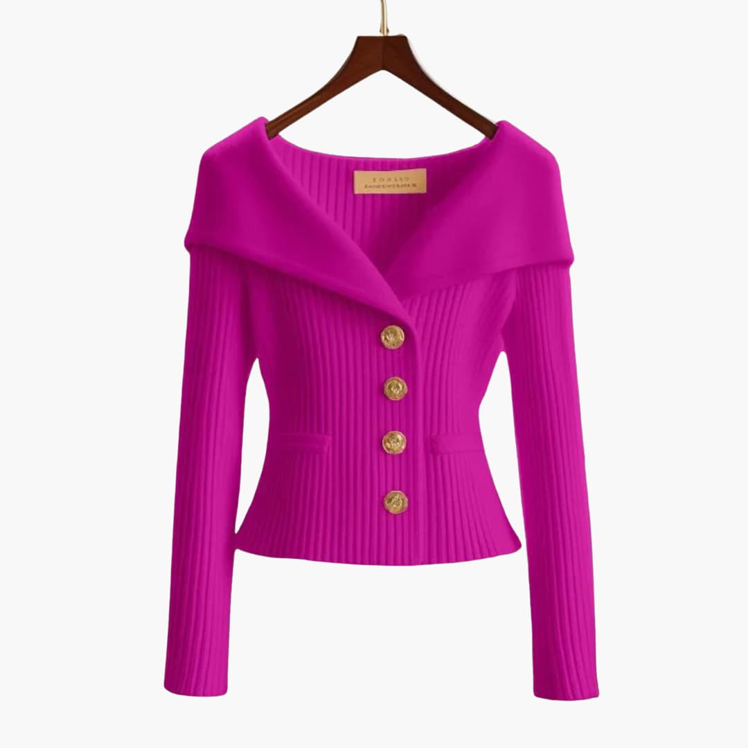 Ribbed Knit Button-Up Cardigan | Effortless Everyday Elegance