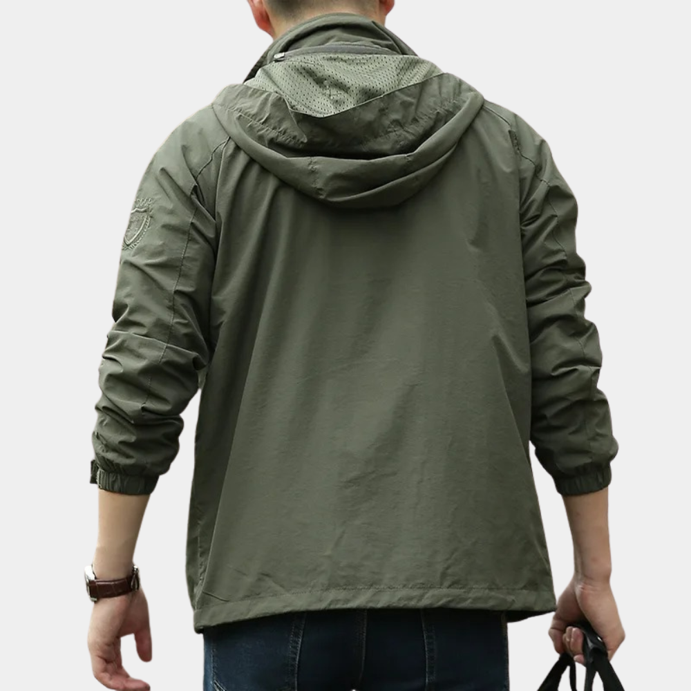 Men’s Casual Jacket | Airy Summer Ease Urban Refinement