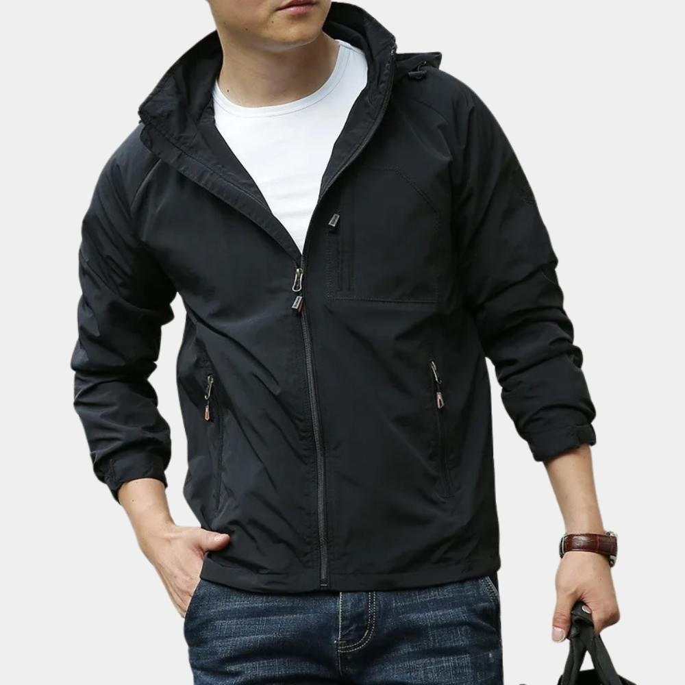 Men’s Casual Jacket | Airy Summer Ease Urban Refinement