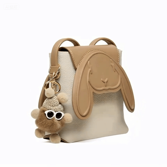 Women's Leather Mini Crossbody Phone Bag | Rabbit Inspired Elegance