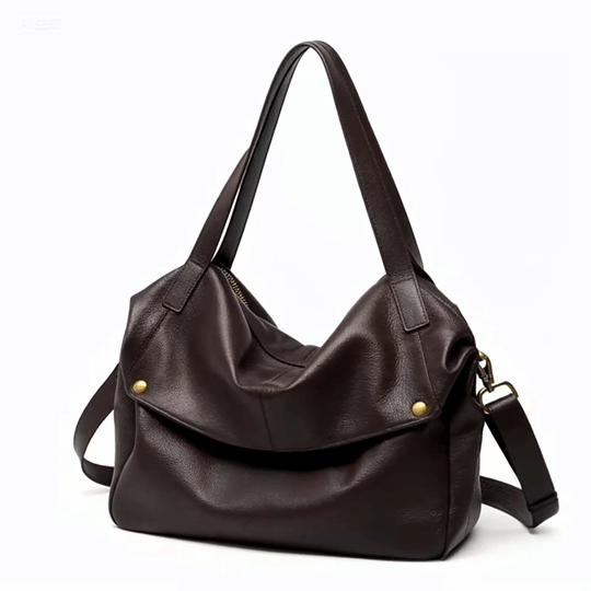 Women’s Genuine Leather Tote Bag | Effortless Minimalist Elegance