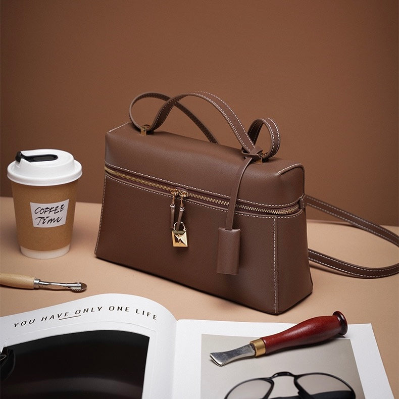 Women’s Genuine Leather Crossbody Bucket Bag | Effortless Everyday Elegance