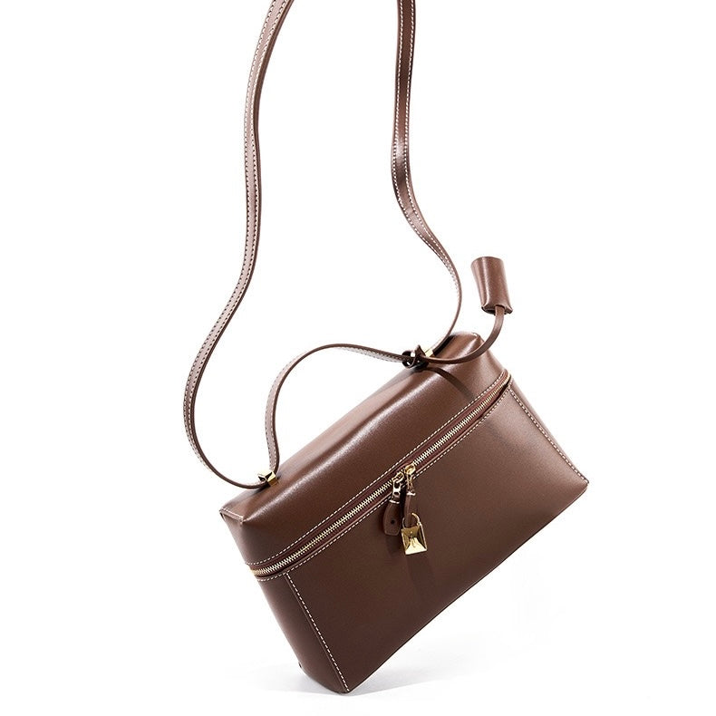 Women’s Genuine Leather Crossbody Bucket Bag | Effortless Everyday Elegance