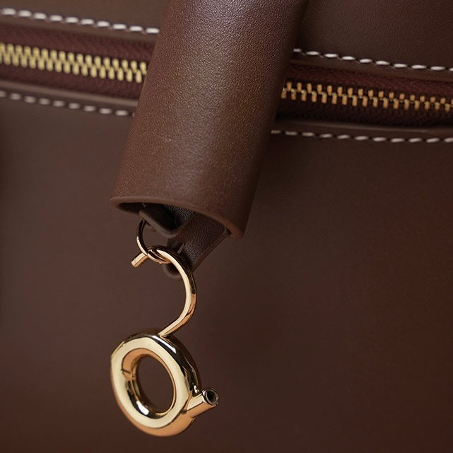 Women’s Genuine Leather Crossbody Bucket Bag | Effortless Everyday Elegance