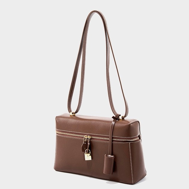 Women’s Genuine Leather Crossbody Bucket Bag | Effortless Everyday Elegance