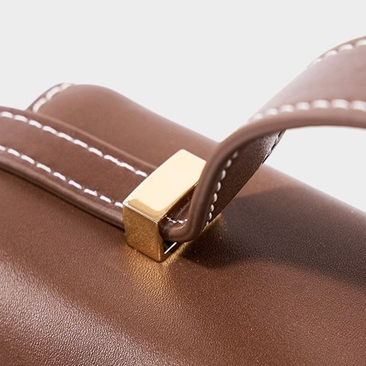 Women’s Genuine Leather Crossbody Bucket Bag | Effortless Everyday Elegance