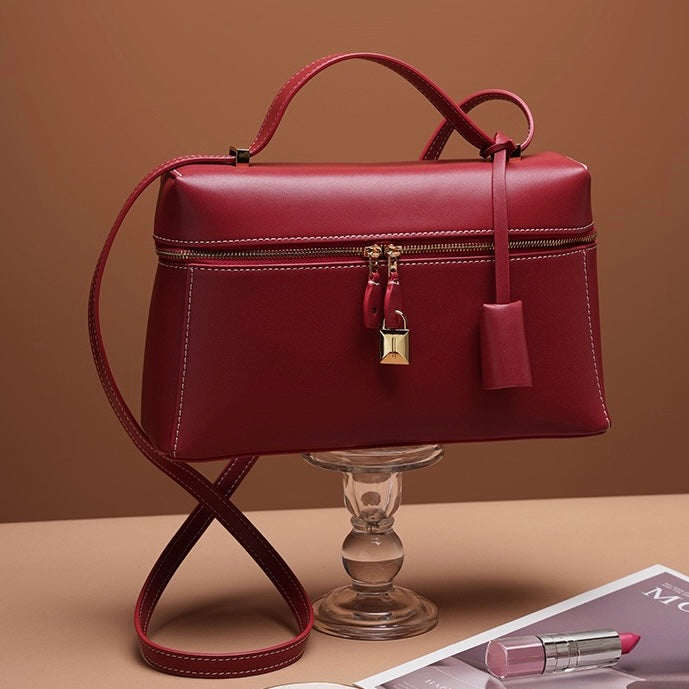 Women’s Genuine Leather Crossbody Bucket Bag | Effortless Everyday Elegance