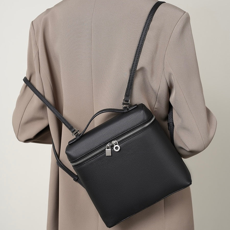 Women’s Genuine Leather Backpack | Timeless Understated Everyday Elegance