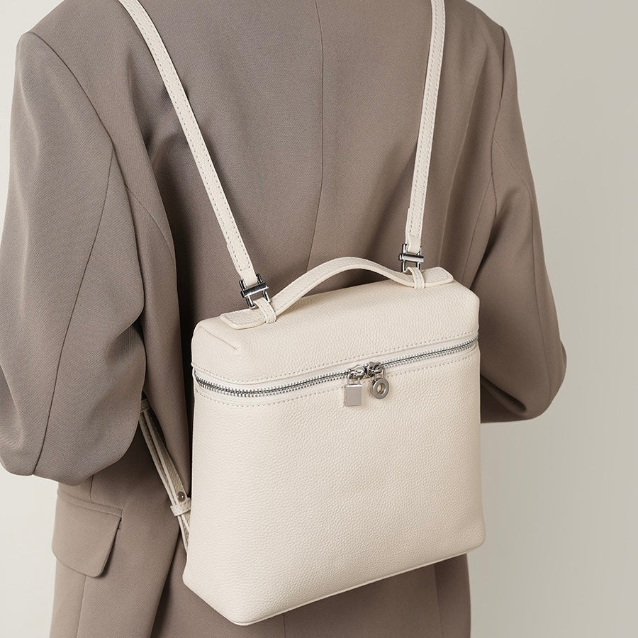 Women’s Genuine Leather Backpack | Timeless Understated Everyday Elegance