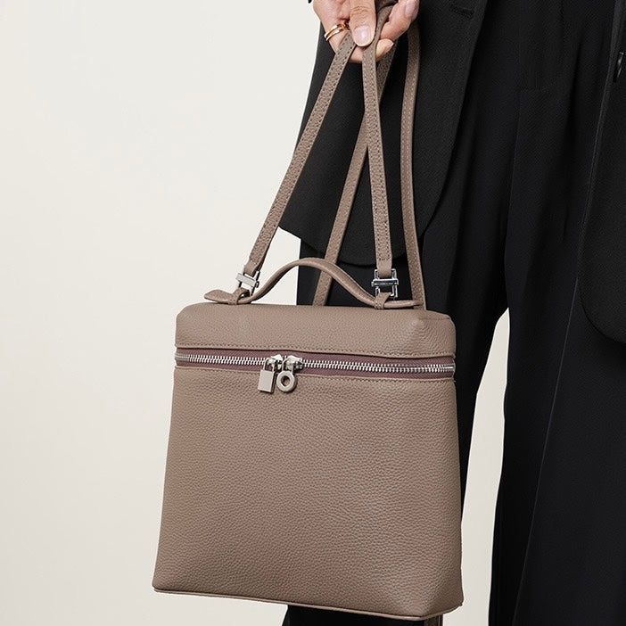 Women’s Genuine Leather Backpack | Timeless Understated Everyday Elegance