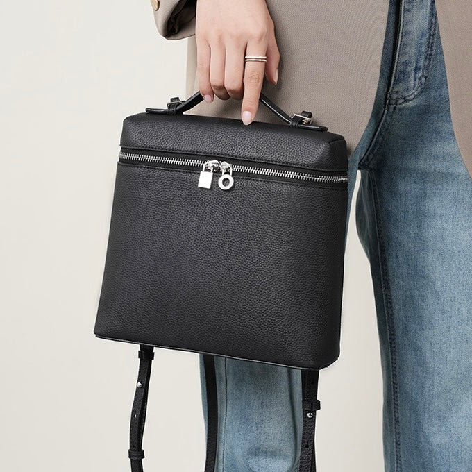 Women’s Genuine Leather Backpack | Timeless Understated Everyday Elegance