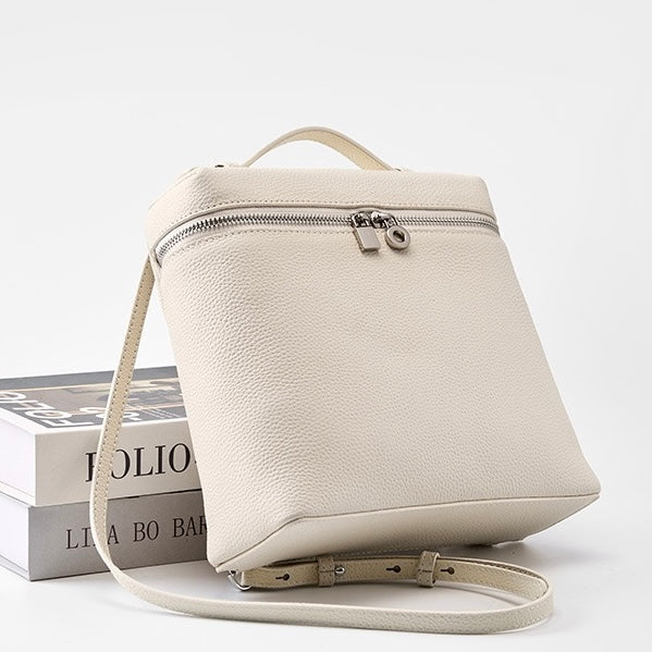 Women’s Genuine Leather Backpack | Timeless Understated Everyday Elegance