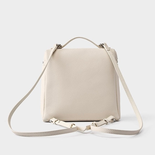 Women’s Genuine Leather Backpack | Timeless Understated Everyday Elegance