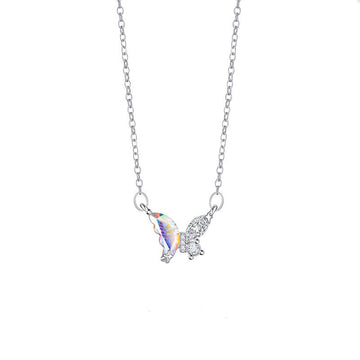 Celestial Butterfly Necklace | Ethereal Starlit Elegance For Timeless Grace