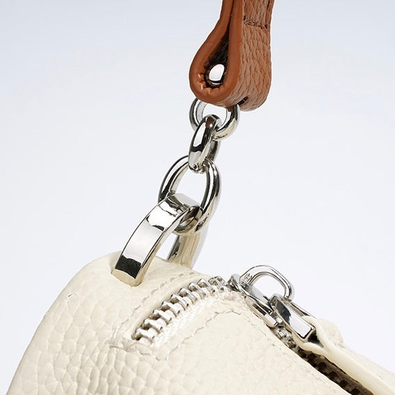 Women's Genuine Leather Minimalist Crossbody Shoulder Bag | Quiet Modern Luxury