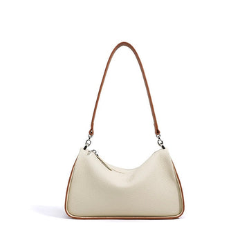 Women's Genuine Leather Minimalist Crossbody Shoulder Bag | Quiet Modern Luxury