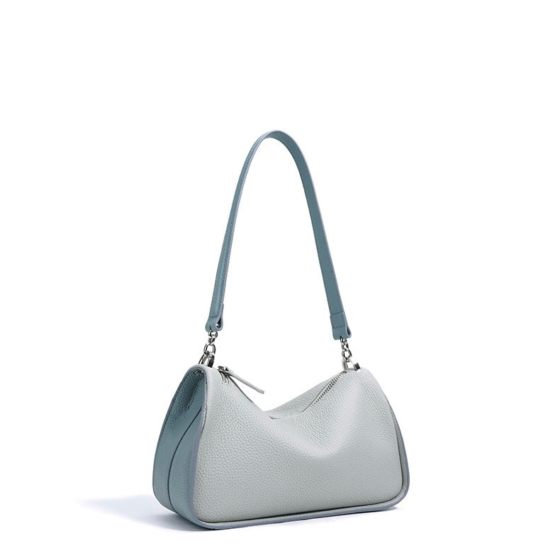 Women's Genuine Leather Minimalist Crossbody Shoulder Bag | Quiet Modern Luxury