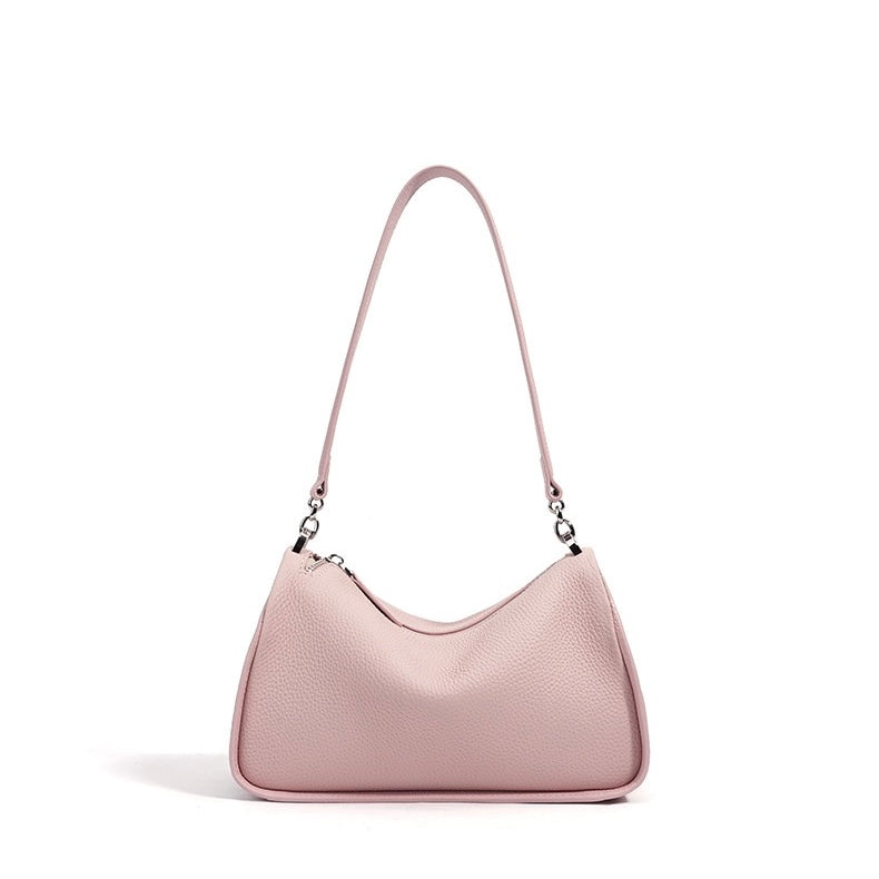 Women's Genuine Leather Minimalist Crossbody Shoulder Bag | Quiet Modern Luxury