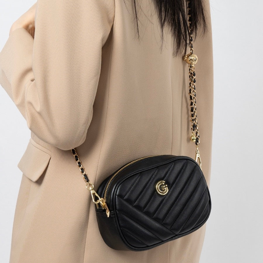 Women's Genuine Leather Round Bag | Effortless Retro Elegance