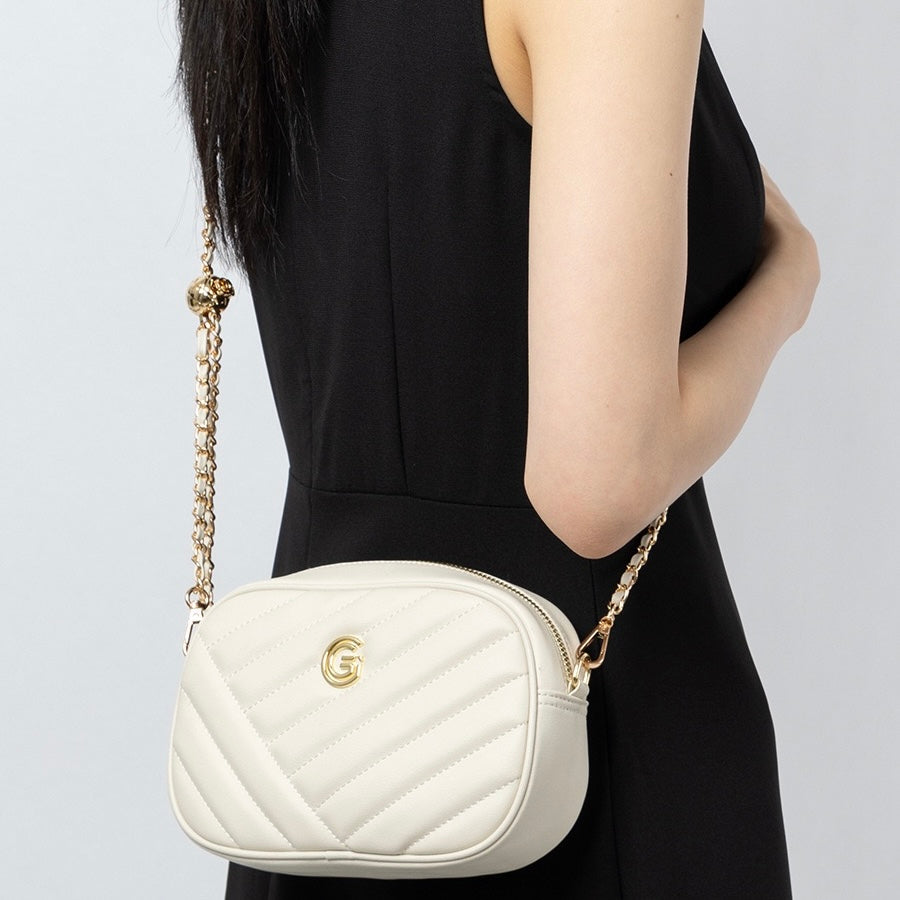 Women's Genuine Leather Round Bag | Effortless Retro Elegance