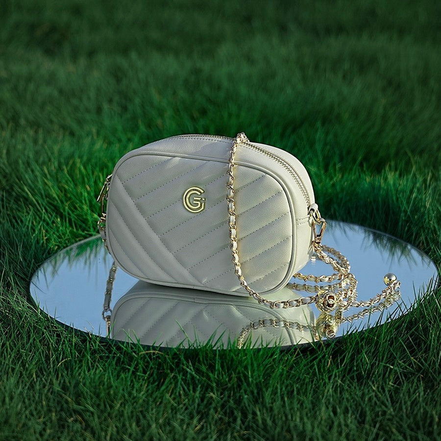 Women's Genuine Leather Round Bag | Effortless Retro Elegance