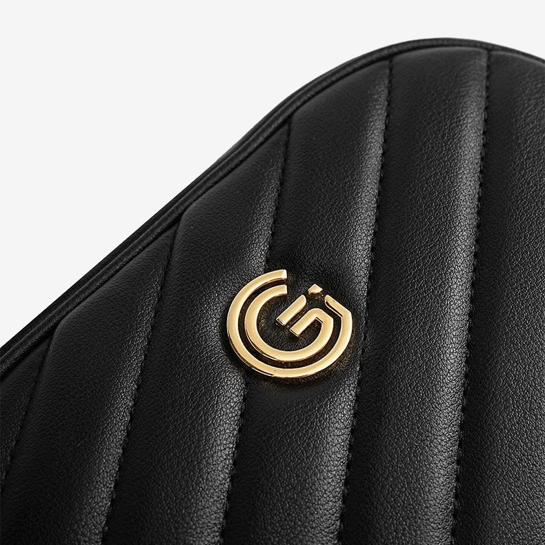 Women’s Genuine Leather Retro Round Bag | Effortless Vintage Elegance