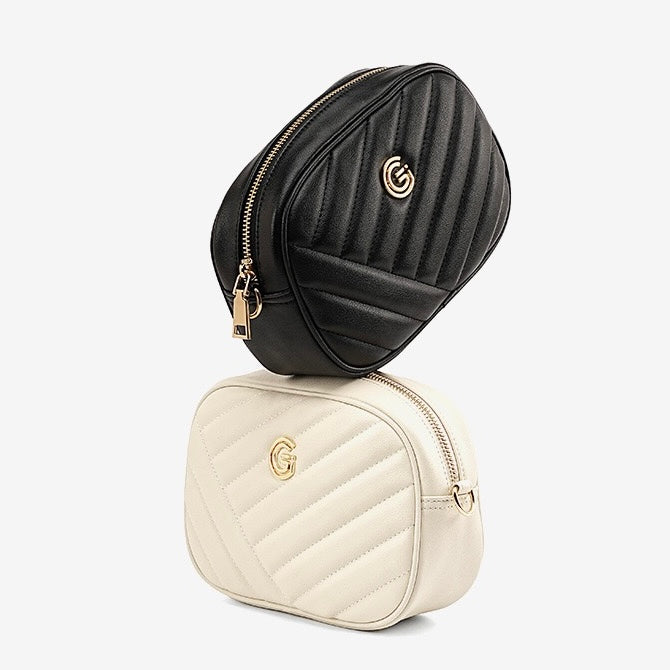 Women's Genuine Leather Round Bag | Effortless Retro Elegance