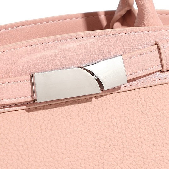 Women’s Genuine Leather Square Crossbody Clutch Bag | Timeless Understated Elegance
