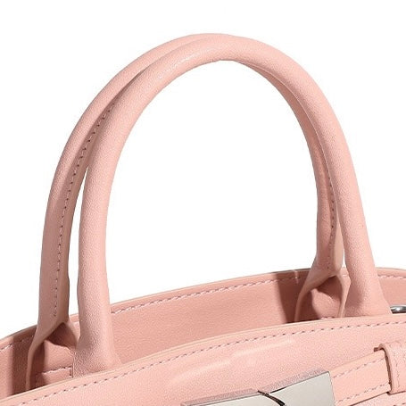 Women’s Genuine Leather Square Crossbody Clutch Bag | Timeless Understated Elegance